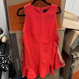 Kendall & Kylie Red Sleeveless Dress